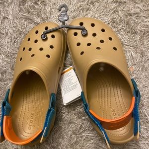 all terrain tan crocs